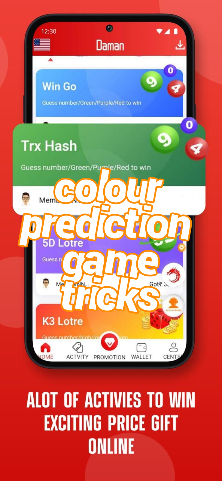 colour prediction game tricks Screenshots